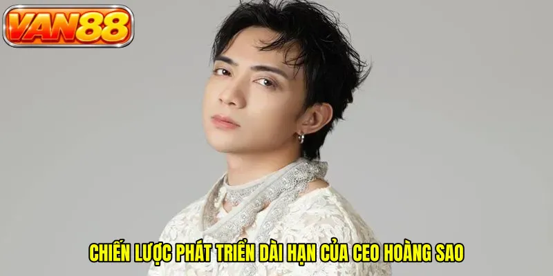 Chiến lược phát triển dài hạn của CEO Hoàng Sao